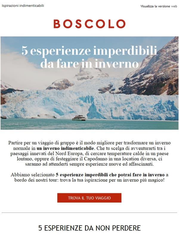 5 esperienze imperdibili da fare in inverno