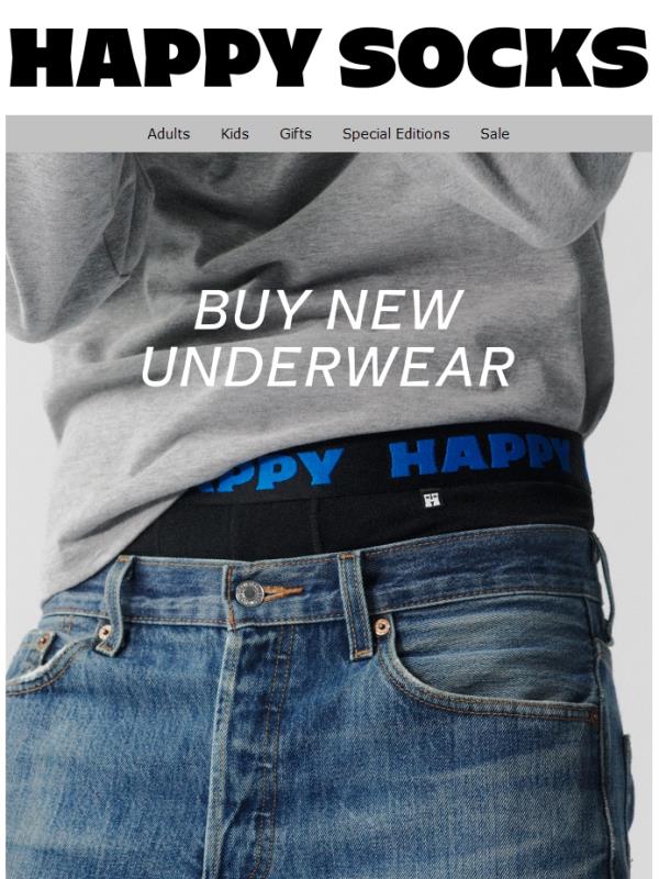 Buy New Underwear, Get Free Socks!