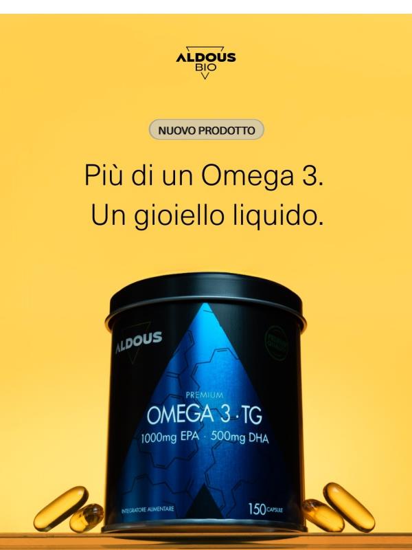Novità! Omega 3 Premium ✨ Più concentrato, più assorbibile, più esclusivo