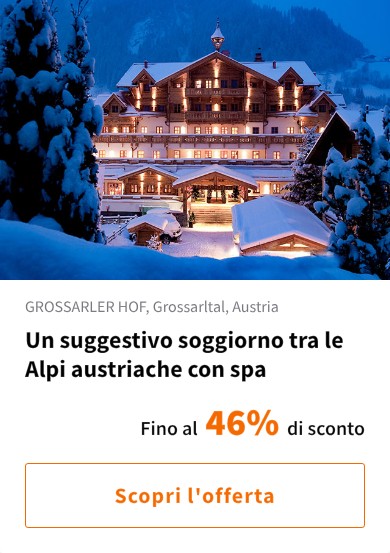 Un suggestivo soggiorno tra le Alpi austriache con spa