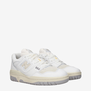 New Balance Sneakers Men Leather White/Beige