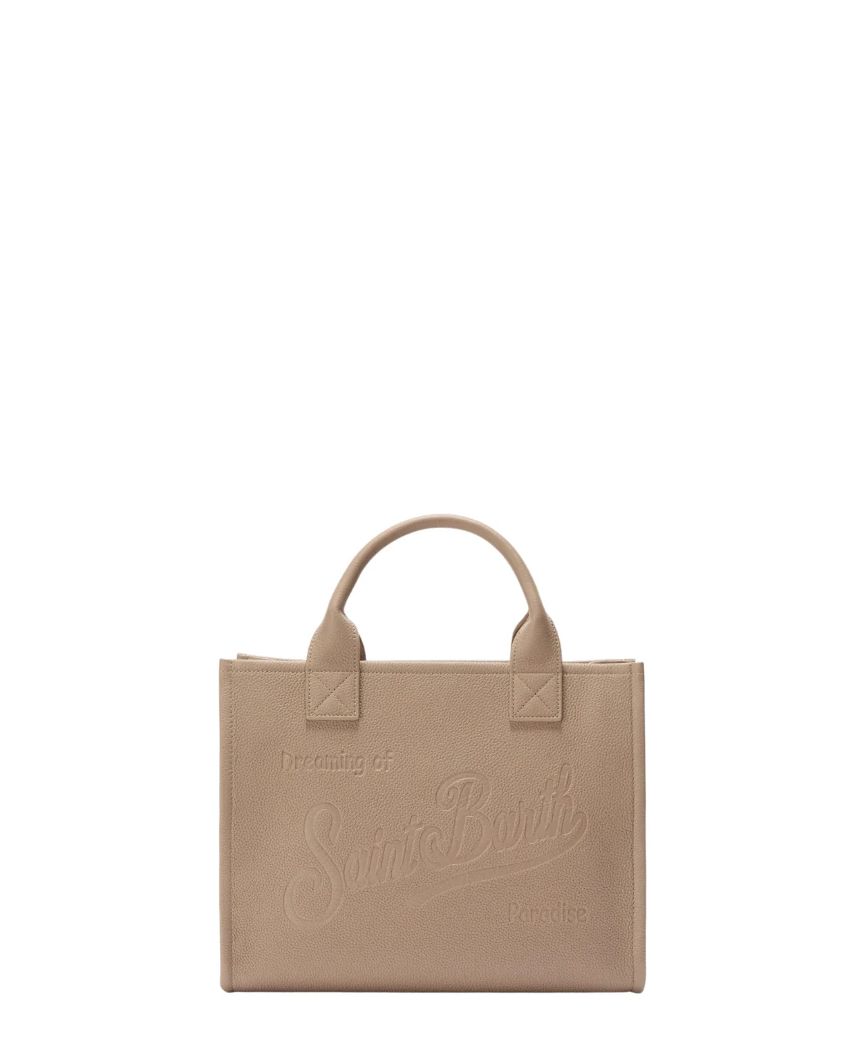 Image of Vanity Bag Large in Pelle con Tracolla Removibile