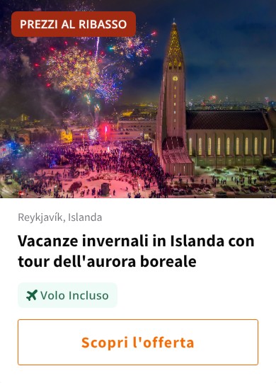 Vacanze invernali in Islanda con tour dell'aurora boreale