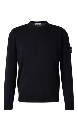 Wool crewneck sweater