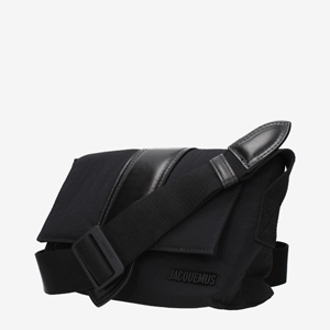 Jacquemus Crossbody Bags Men Fabric Black