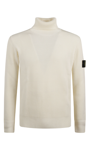 Wool turtleneck sweater