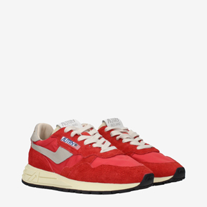 Autry Sneakers Women Fabric Red/Grey