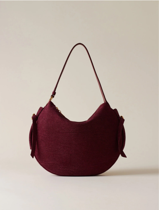 Bridle Borsa Hobo Medium Borsa A Spalla Di Camoscio Op