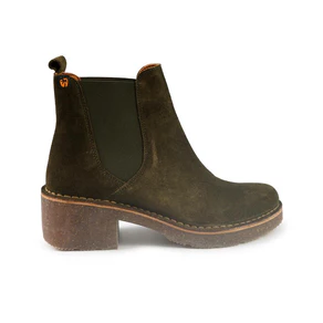 Jungla Stivaletti Chelsea Donna Camoscio Verde