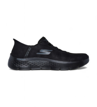 scarpe-da-ginnastica-slip-in-in-pelle-go-walk-flex-mali-nere