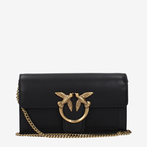Pinko Clutches Women Leather Black