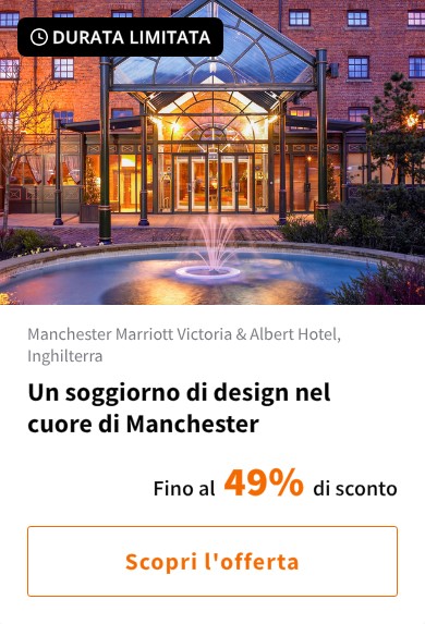 Un soggiorno di design nel cuore di Manchester