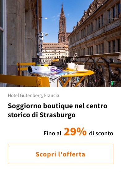 Soggiorno boutique nel centro storico di Strasburgo