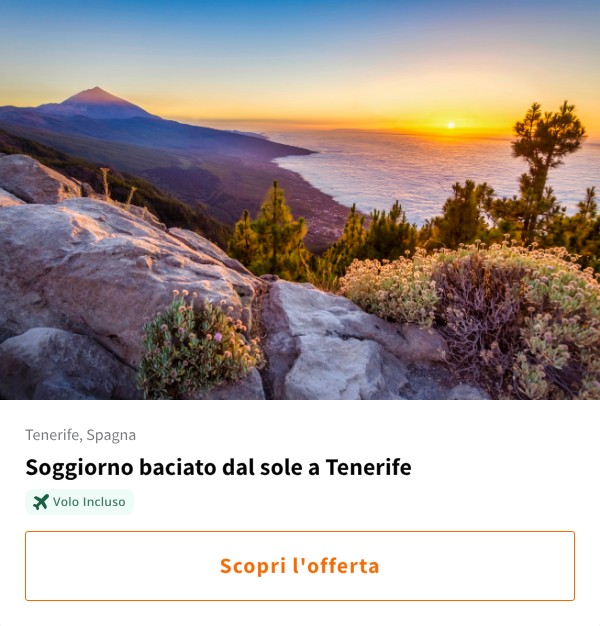 Soggiorno baciato dal sole a Tenerife
