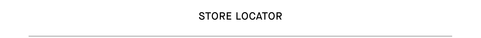 Store Locator