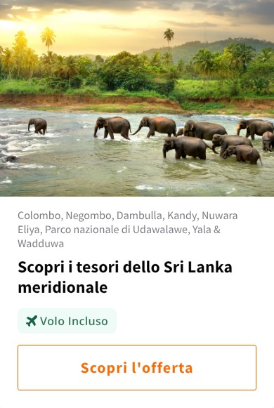 Scopri i tesori dello Sri Lanka meridionale