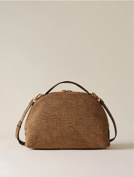 Bauletto Medium Borsa A Mano Di Camoscio Op