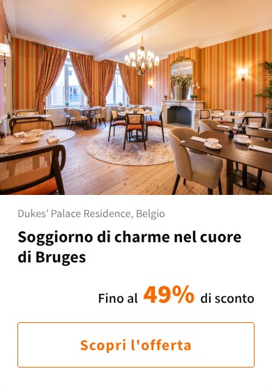 Soggiorno di charme nel cuore di Bruges