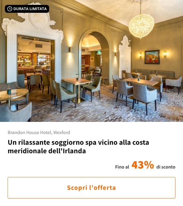 Un rilassante soggiorno spa vicino alla costa meridionale dell'Irlanda