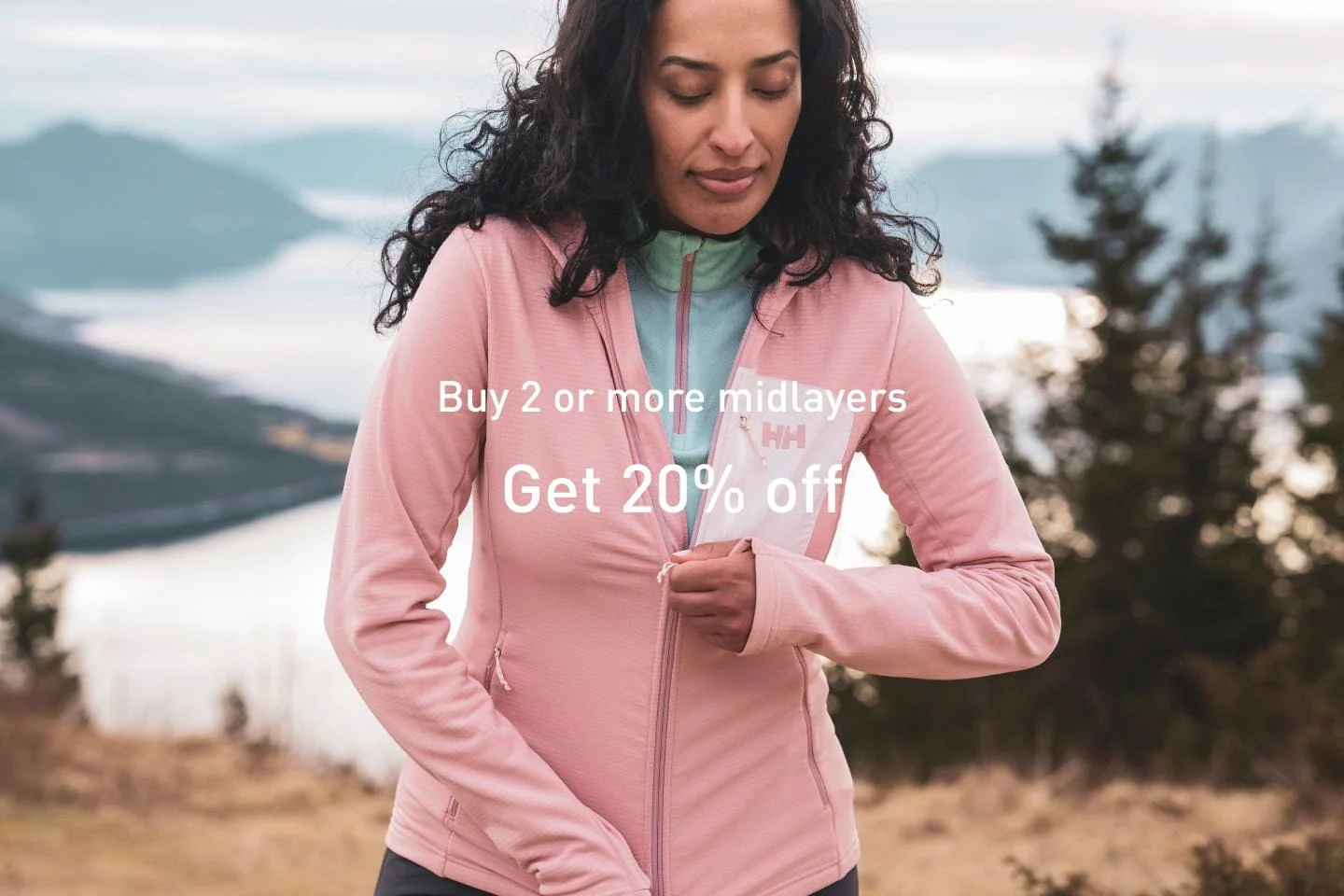 Buy 2 or more midlayers, get 20% off
