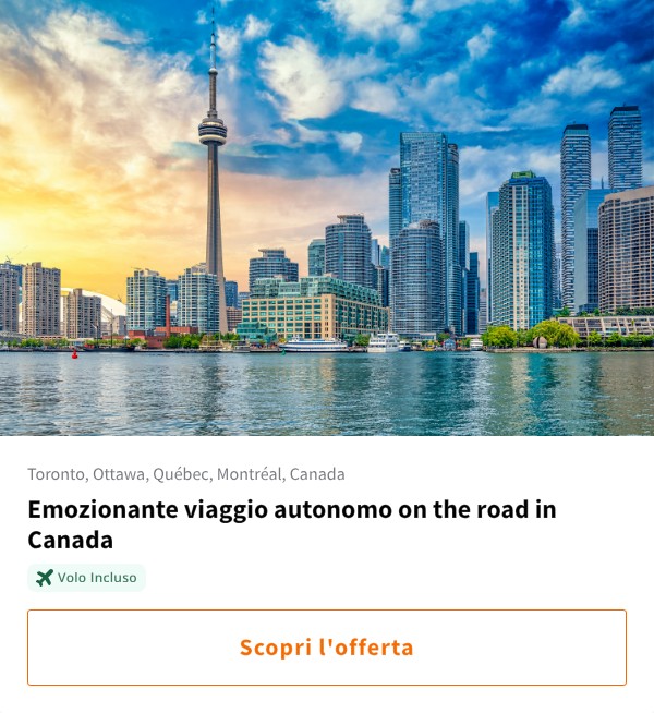 Emozionante viaggio autonomo on the road in Canada