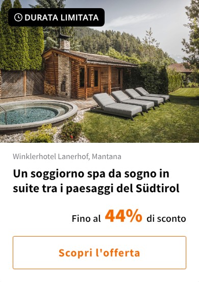 Un soggiorno spa da sogno in suite tra i paesaggi del Südtirol