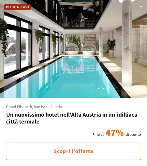 Un nuovissimo hotel nell'Alta Austria in un'idilliaca città termale