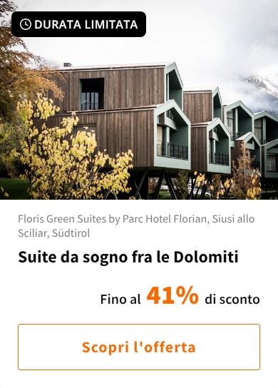 Suite da sogno fra le Dolomiti