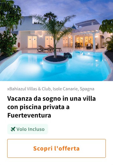 Vacanza da sogno in una villa con piscina privata a Fuerteventura