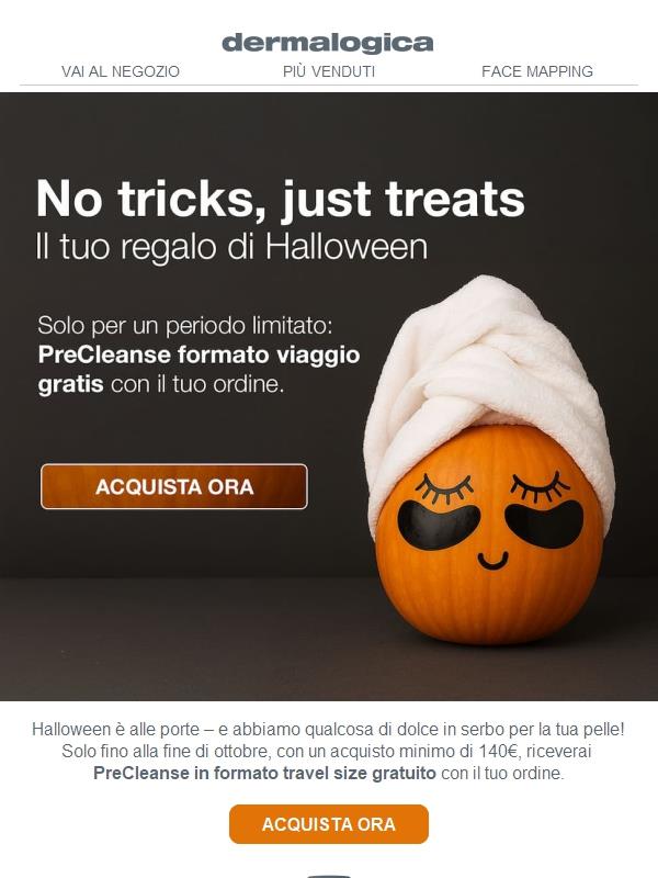 🎃 No Tricks, Just Treats - il tuo regalo ti aspetta