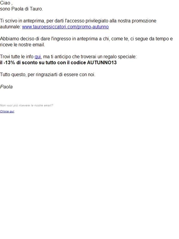 Regalo Riservato