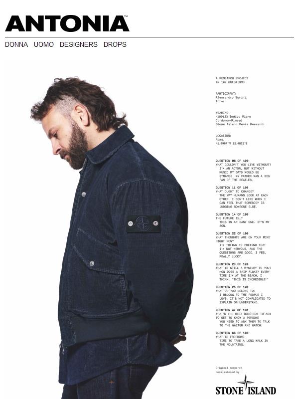 Stone Island Denim Research Capsule