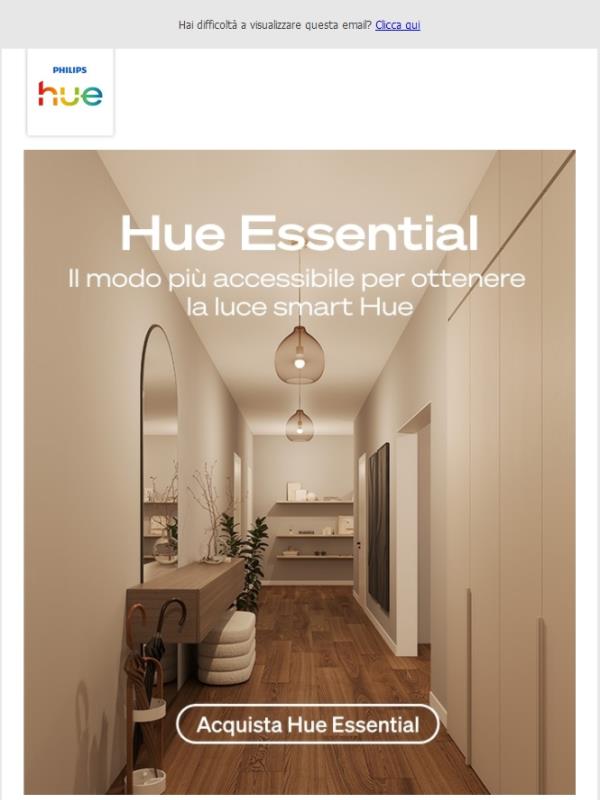 Novità! 💡Lampadine Hue Essential💡