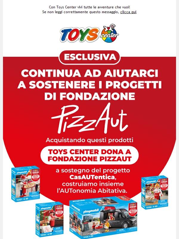 🍕 Continua a sostenere PIZZAUT con gli esclusivi Playmobil personalizzati!