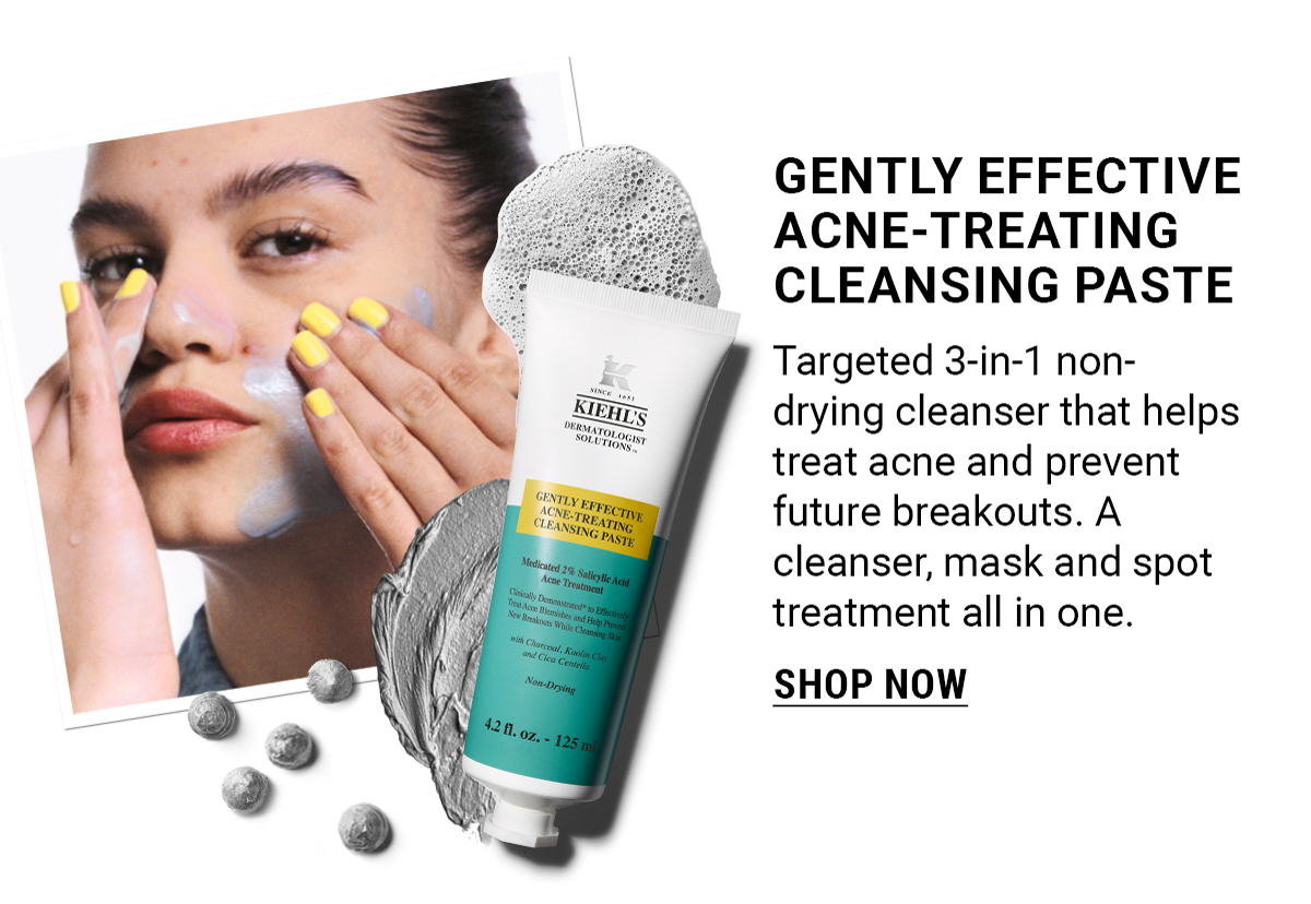 GENTLY EFFECTIVE ACNE-TREATING CLEANSING PASTE