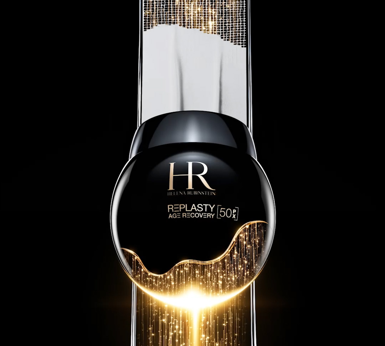 Vaso della nuova crema Replasty Age Recovery Night che svela la potenza del Pro-Xylane™.