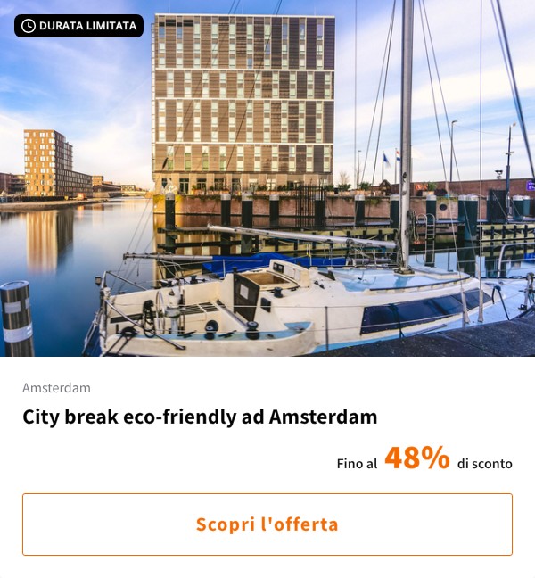 City break eco-friendly ad Amsterdam