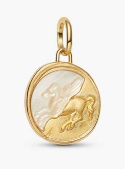 Pegasus Medallion Charm
