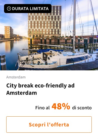 City break eco-friendly ad Amsterdam