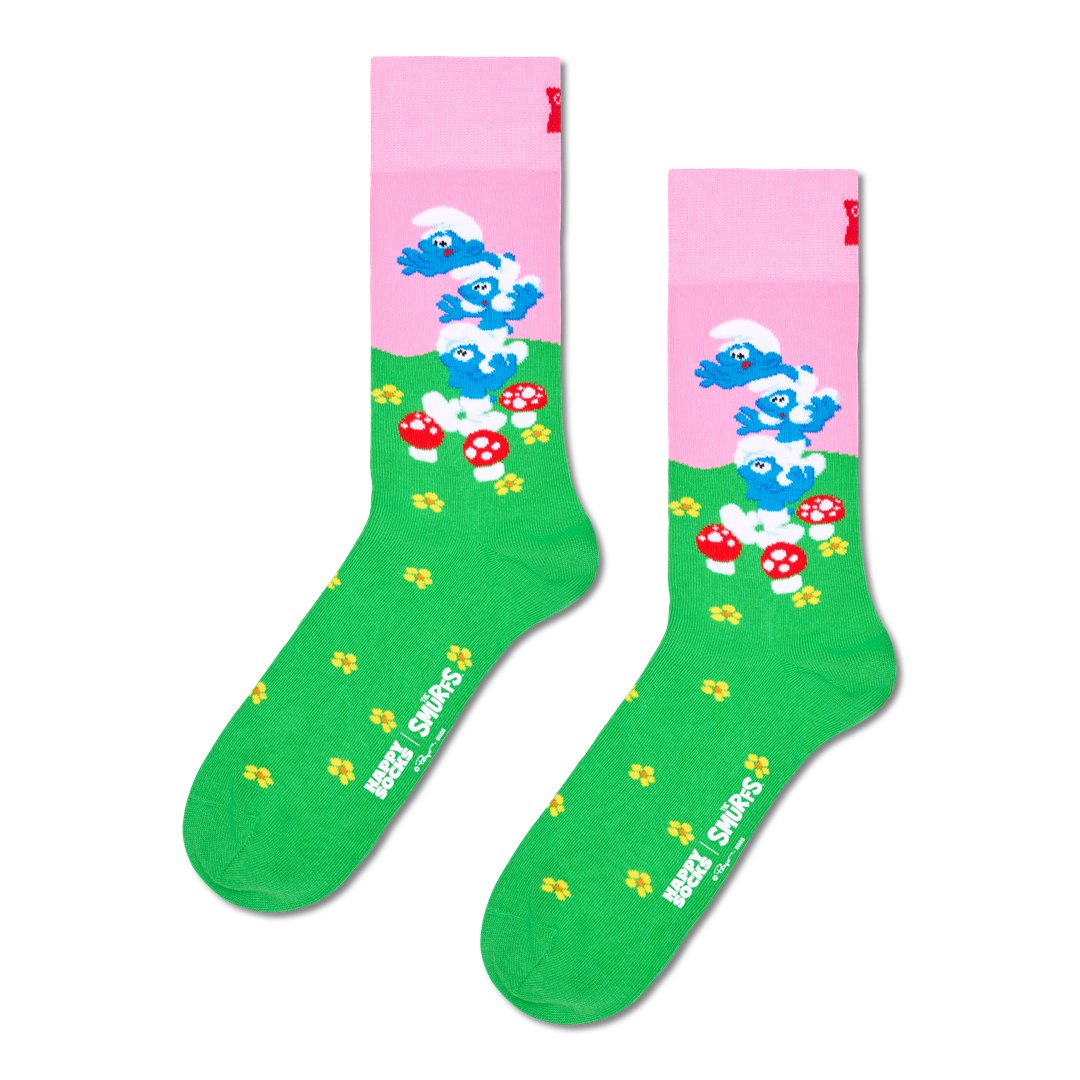 The Smurfs Smurf Tower Sock