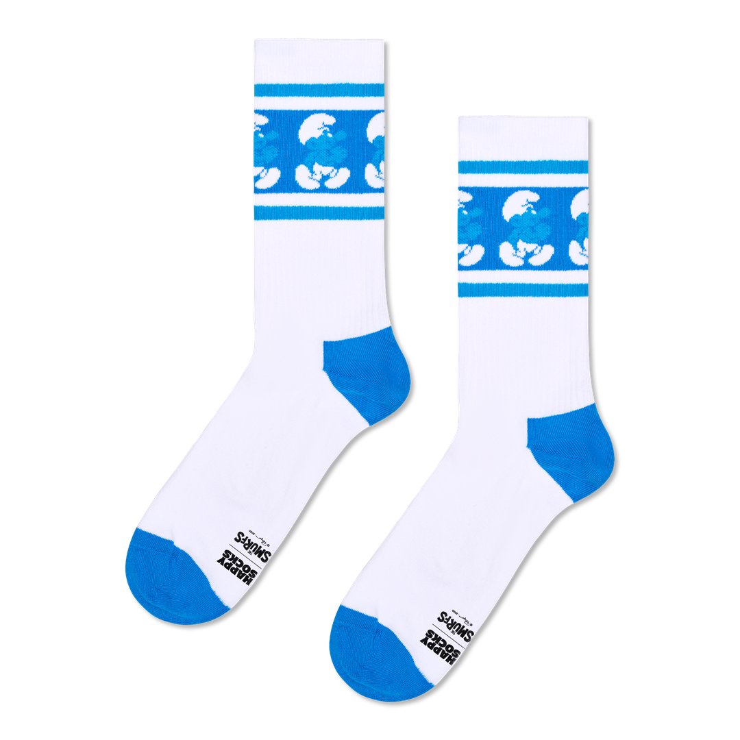 The Smurfs Striding Smurf Sock