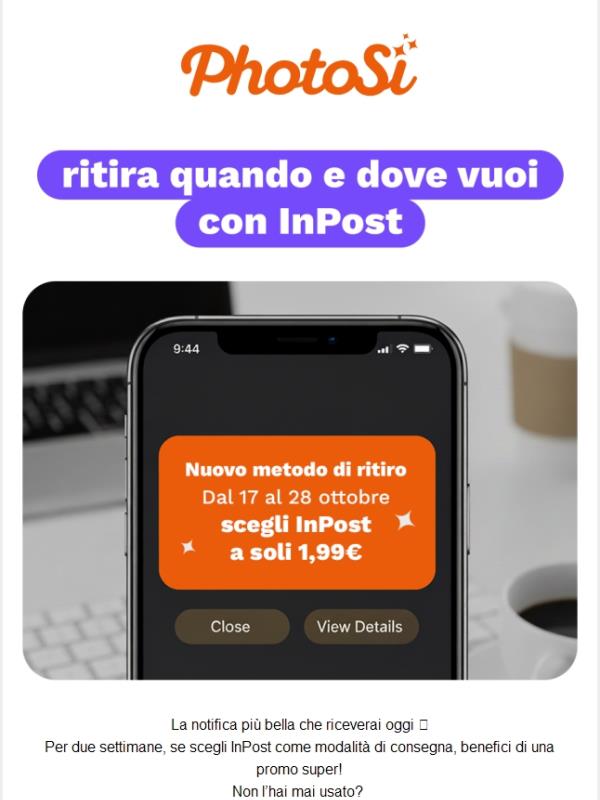 Spedizioni a 1,99€ 😱