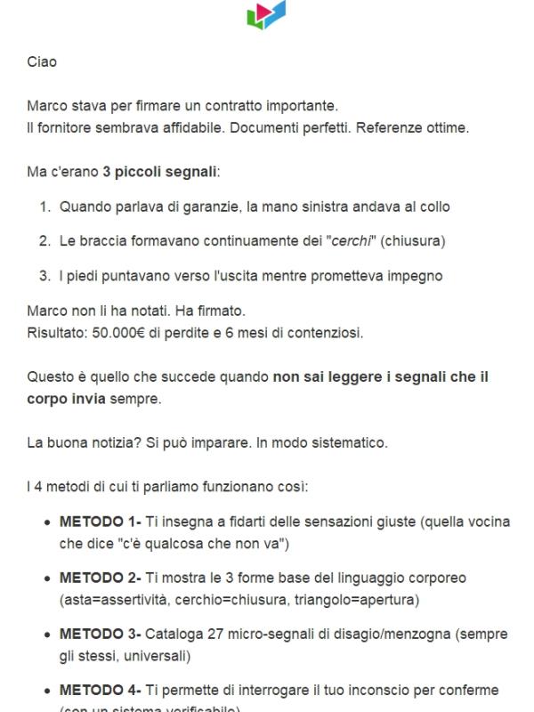 3 gesti gli sono costati 50.000€ (storia vera)