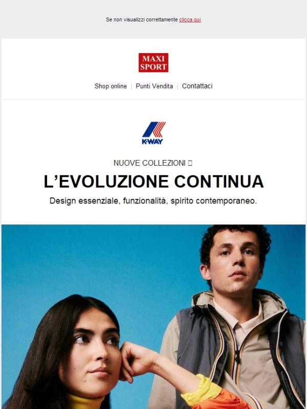 Nuove Collezioni K-Way: l'evoluzione continua!
