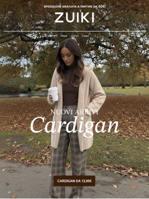 I nuovi cardigan che amerai 🤎
