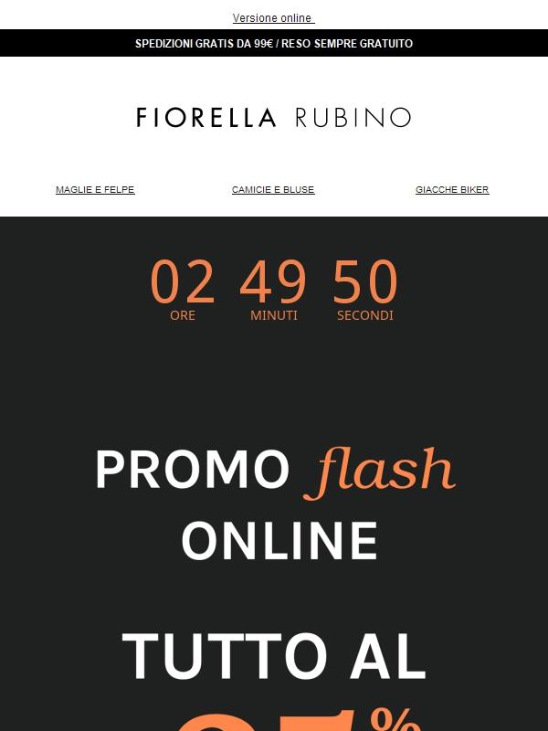 ⏰ TUTTO AL -25% ⏰ ULTIME ORE