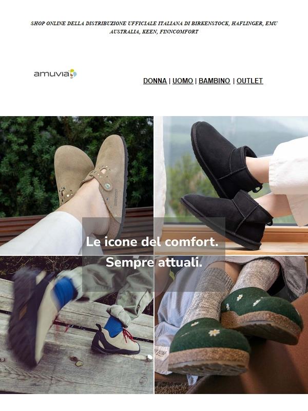 Le icone del comfort. Sempre attuali.