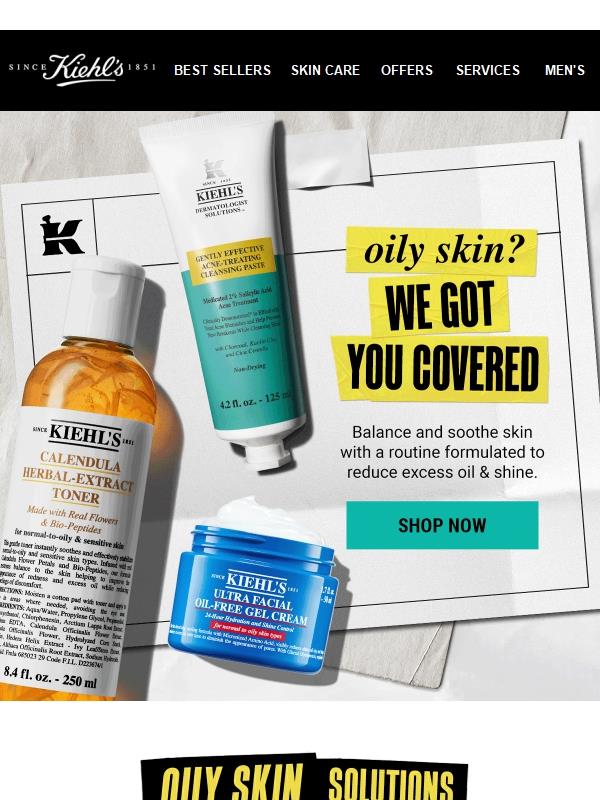 Oily Skin? We've Got You Covered.
