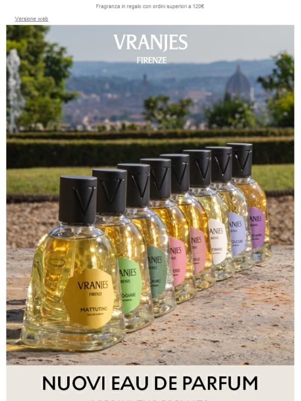 Scopri i nuovi Eau de Parfum in diversi formati
