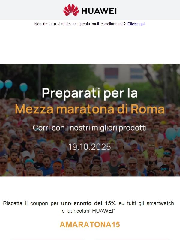 🏃 Trovaci alla Mezza maratona di Roma